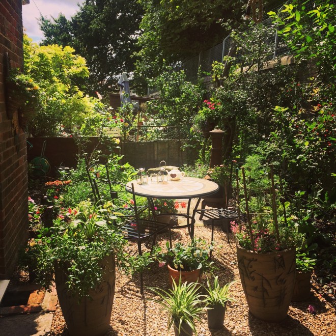 The garden at San Remo B&B