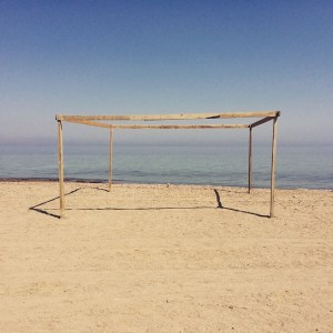 The beach at Ras Abu Galum.