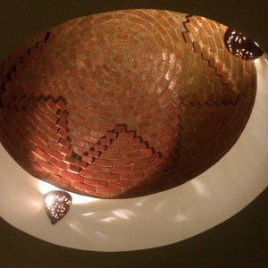 The cupola in my room at Sheikh Ali