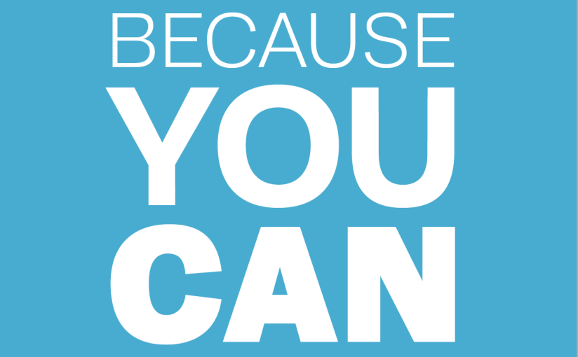 The launch of Because You Can&nbsp;guides!